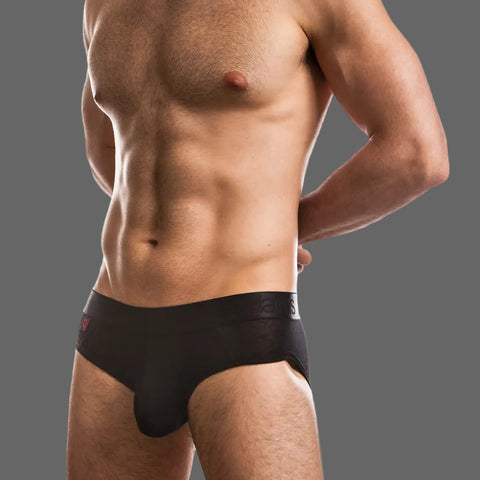 Naked Fit Tencel Brief: Black