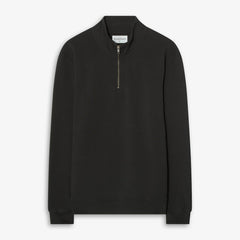 Half Zip L/S: Charcoal