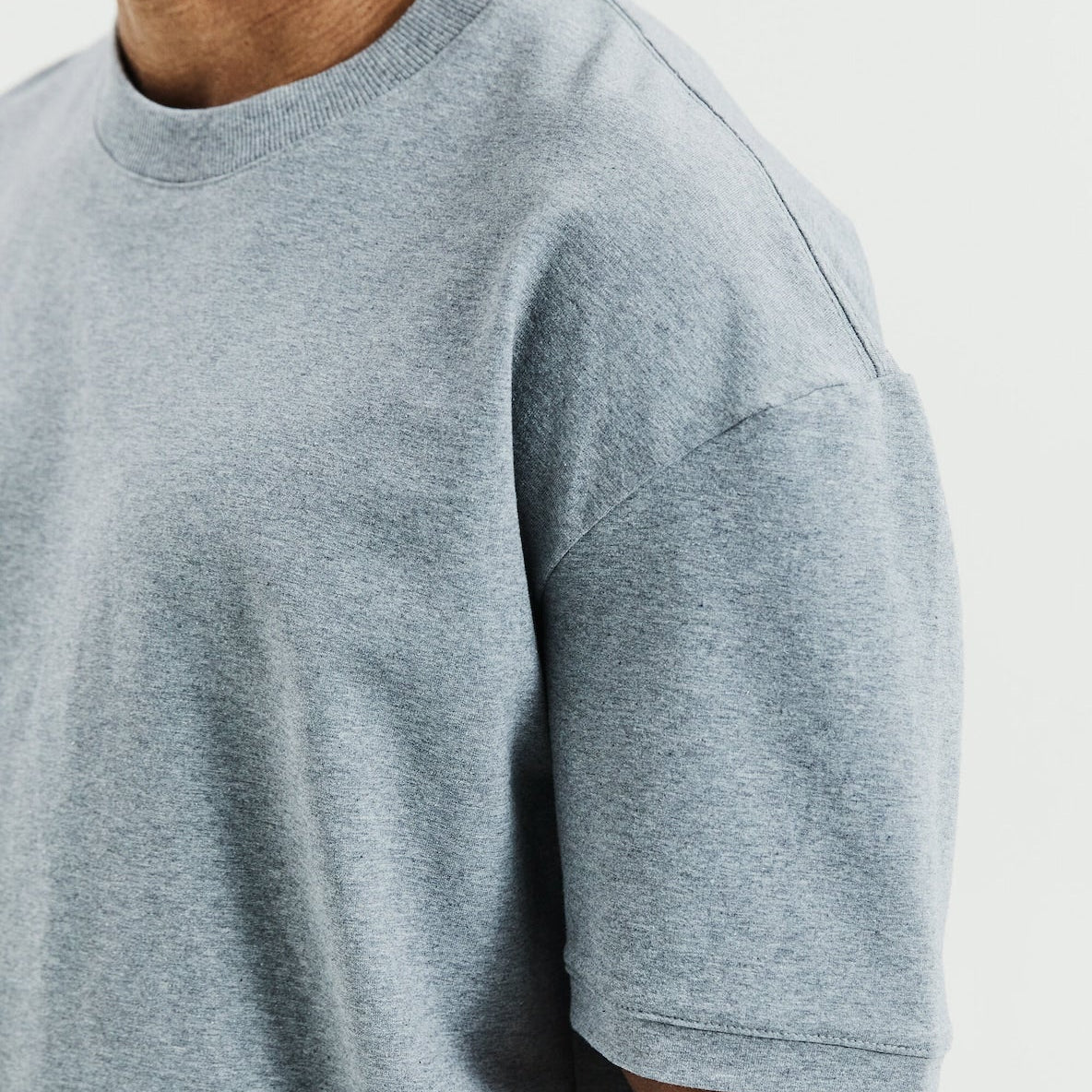 Lounge Tee S/S: Grey Mélange