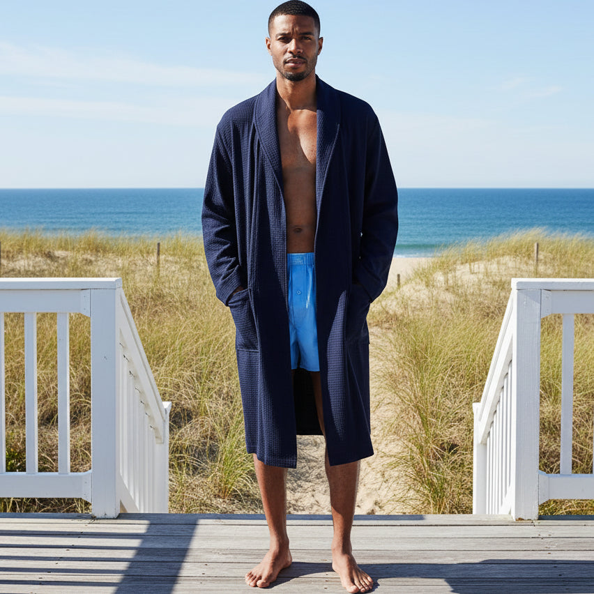 Bathrobe: Dark Navy