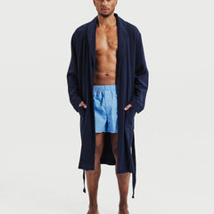 Bathrobe: Dark Navy