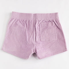 Stretch Corduroy Short: Powder Purple