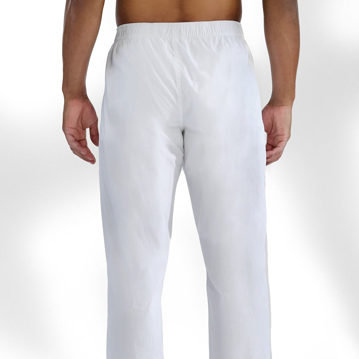 Pajama Pant: White