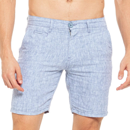 LInen Short: Blue