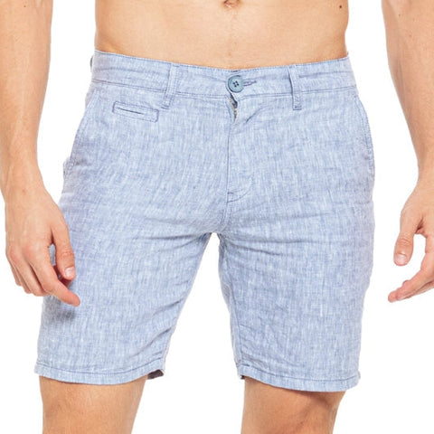 LInen Short: Blue