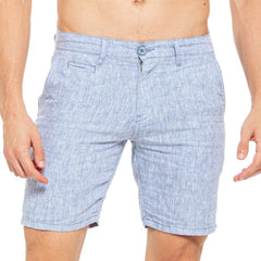 LInen Short: Blue
