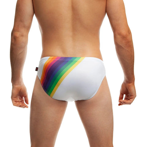Rainbow Swim Brief: White