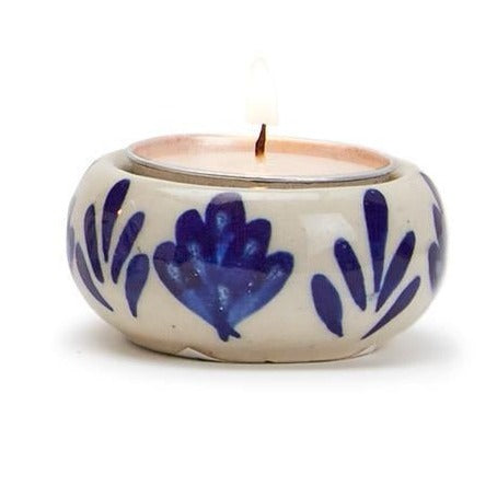 Chinoiserie Tealight Candle Holder: Seedlings