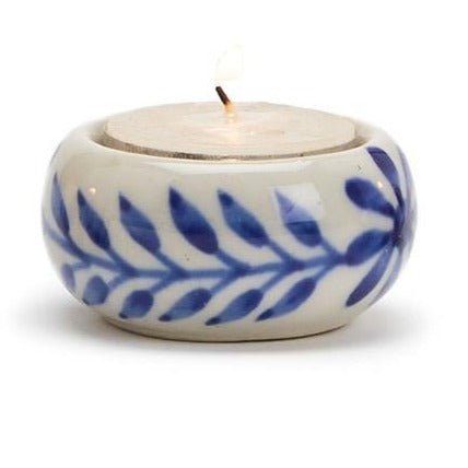 Chinoiserie Tealight Candle Holder: Blooms