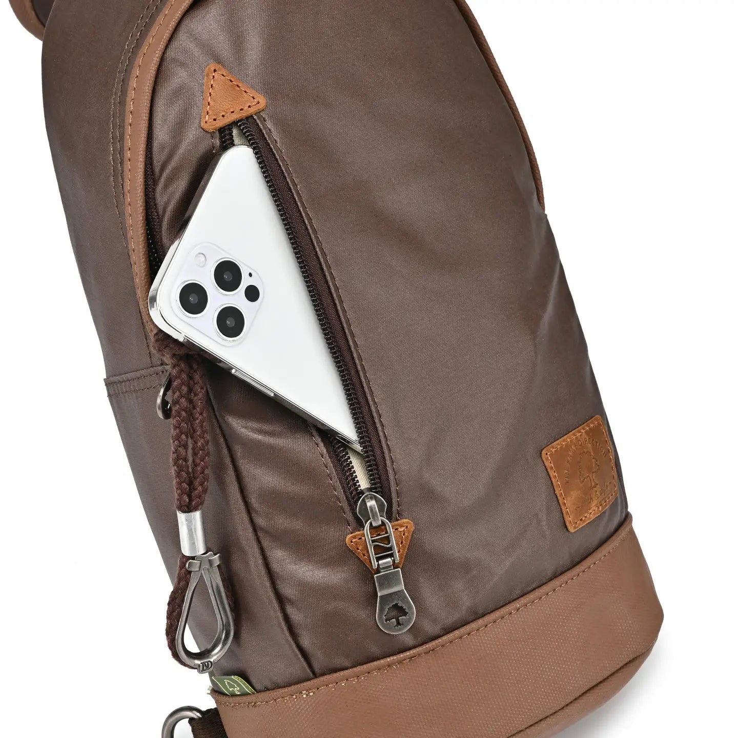 Urban Sling Bag: Brown