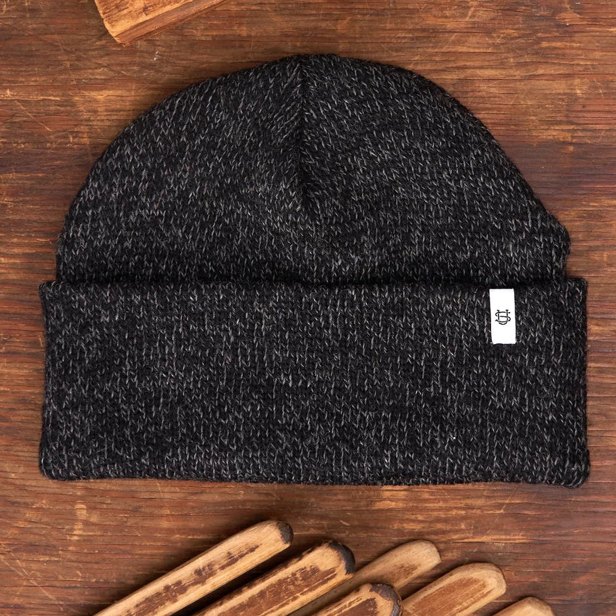 Wool Beanie: Black