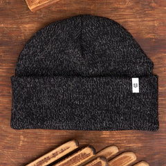Wool Beanie: Black