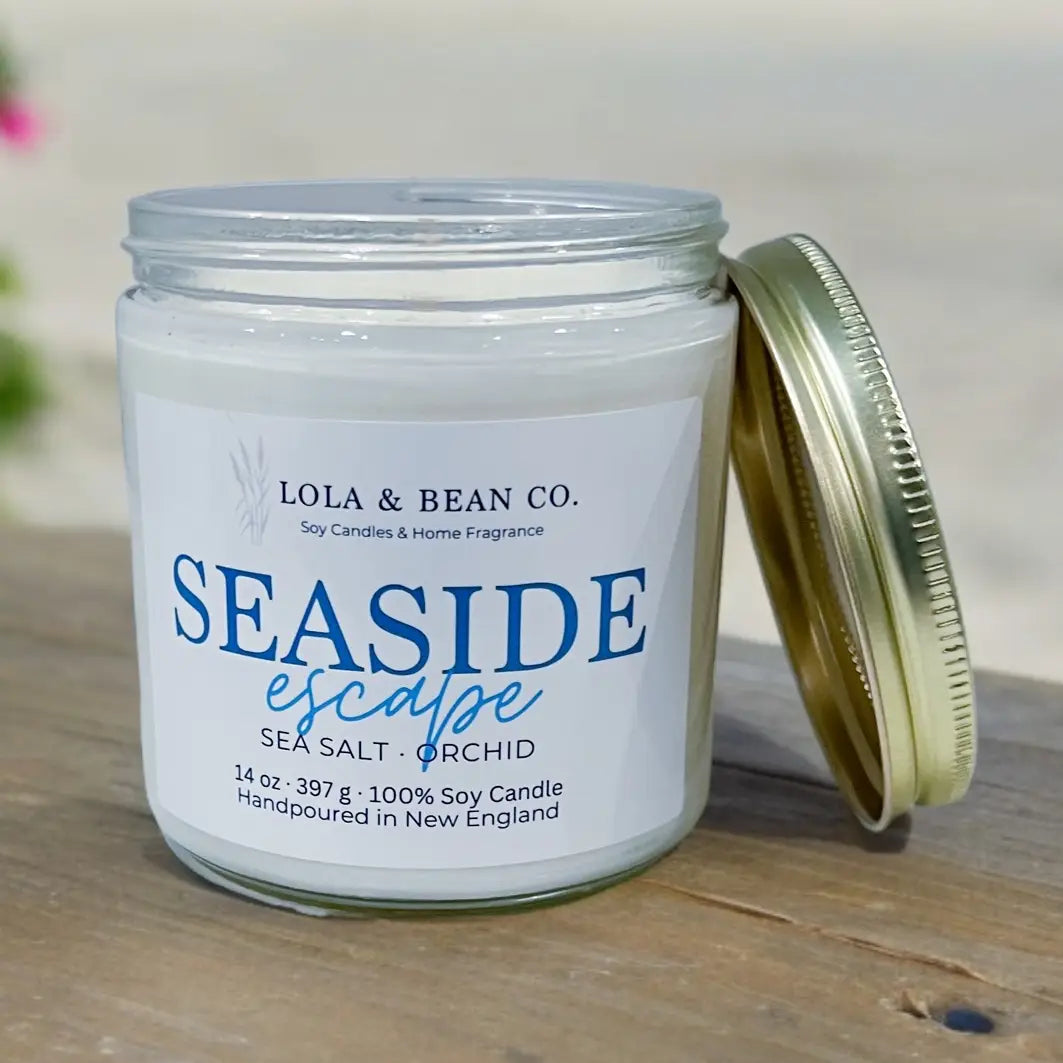 Costal Soy Candle: Seaside Escape 7.5 oz.