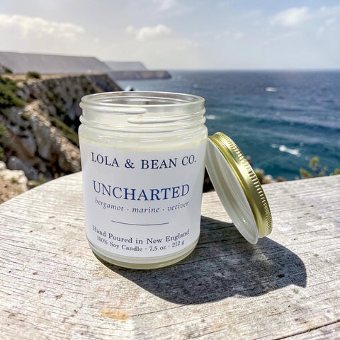 Costal Soy Candle: Uncharted 7.5 oz.