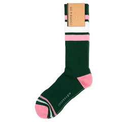 Performance Crew Sock: Green