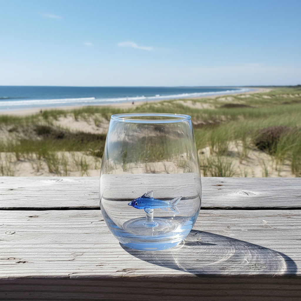 Shark Wine Glass
