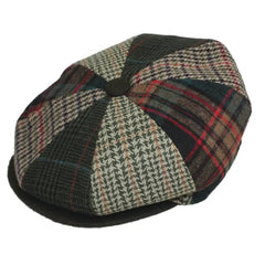 8-Panel Flat Cap: Olive