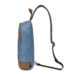 Urban Sling Bag: Denim