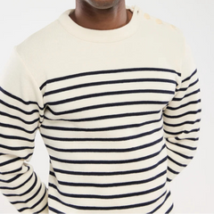 Sailor Sweater L/S: Nature/Navy