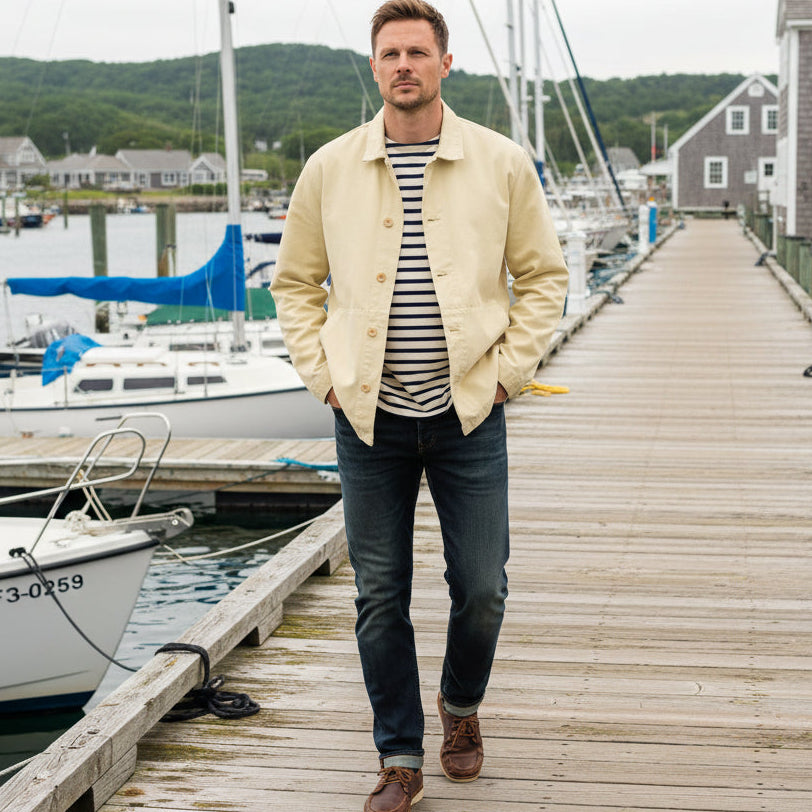Fisherman's Jacket: Gravel