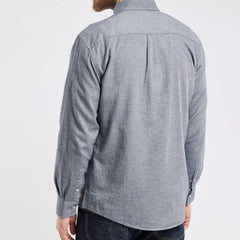 Check Shirt L/S: Dark Navy