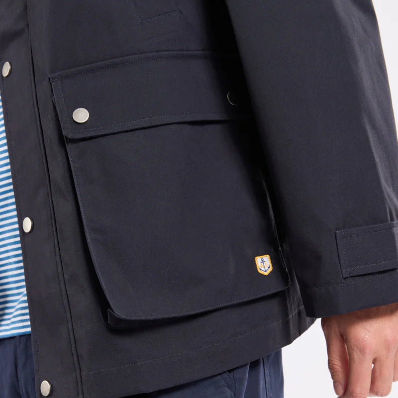 Water Repellant Jacket-Navy