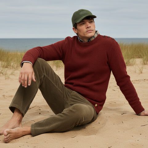 Sailor Sweater L/S: Ketchup Heather