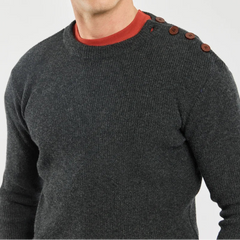 Sailor Sweater L/S: Charcoal Heather