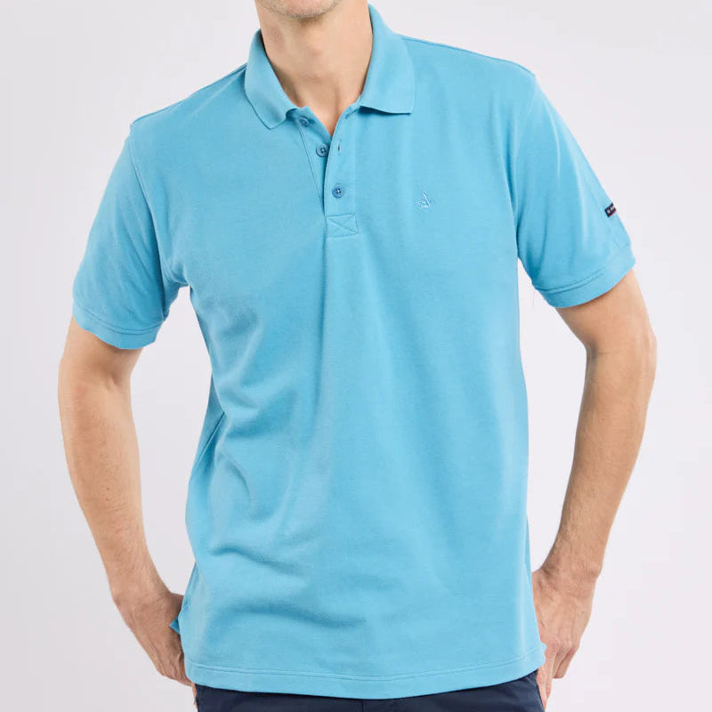 Solid Polo S/S: Waterfall