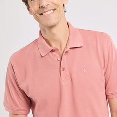 Solid Polo S/S: Brick Dust