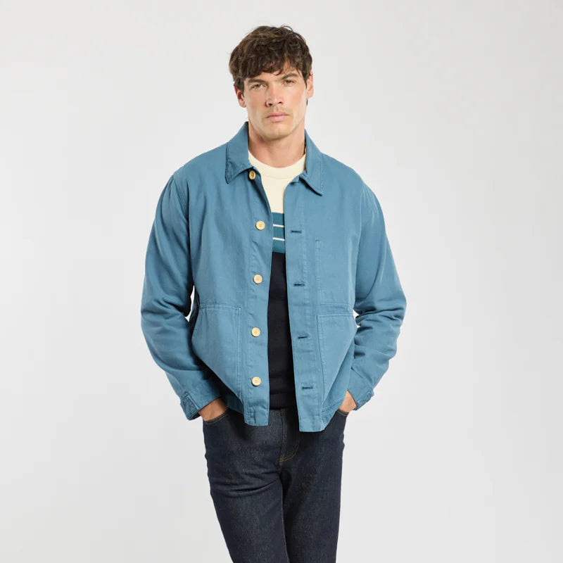 Fisherman's Jacket: Teal