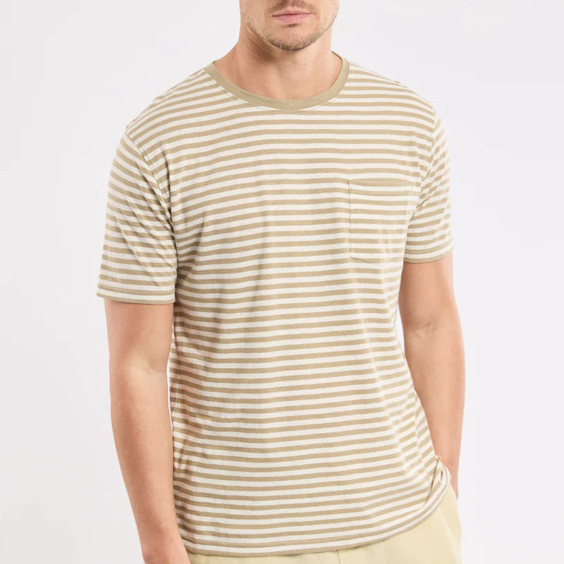 Striped T-Shirt S/S: Treehouse/Nature