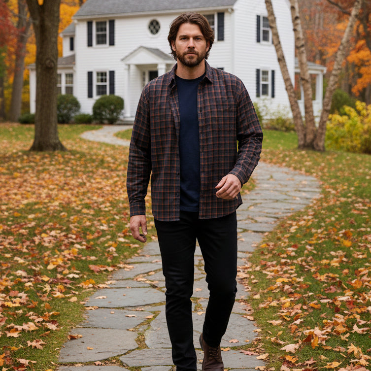 Flannel Shirt L/S: Ketchup