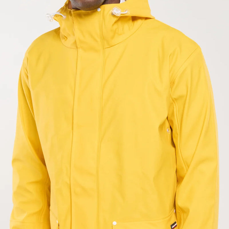 Waterproof Breton Raincoat: Yellow