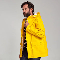 Waterproof Breton Raincoat: Yellow
