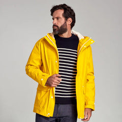 Waterproof Breton Raincoat: Yellow