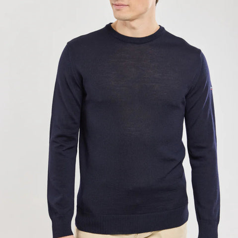 Damgan Crew Sweater L/S: Navy