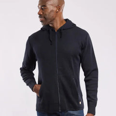 Pulky Ribbed Hoodie L/S: Navy
