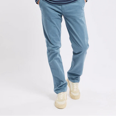 Straight Cut Chino: Bluefin