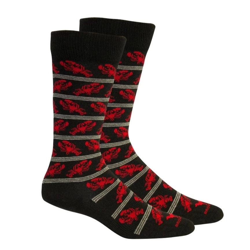 Cape Lobster Sock: Black