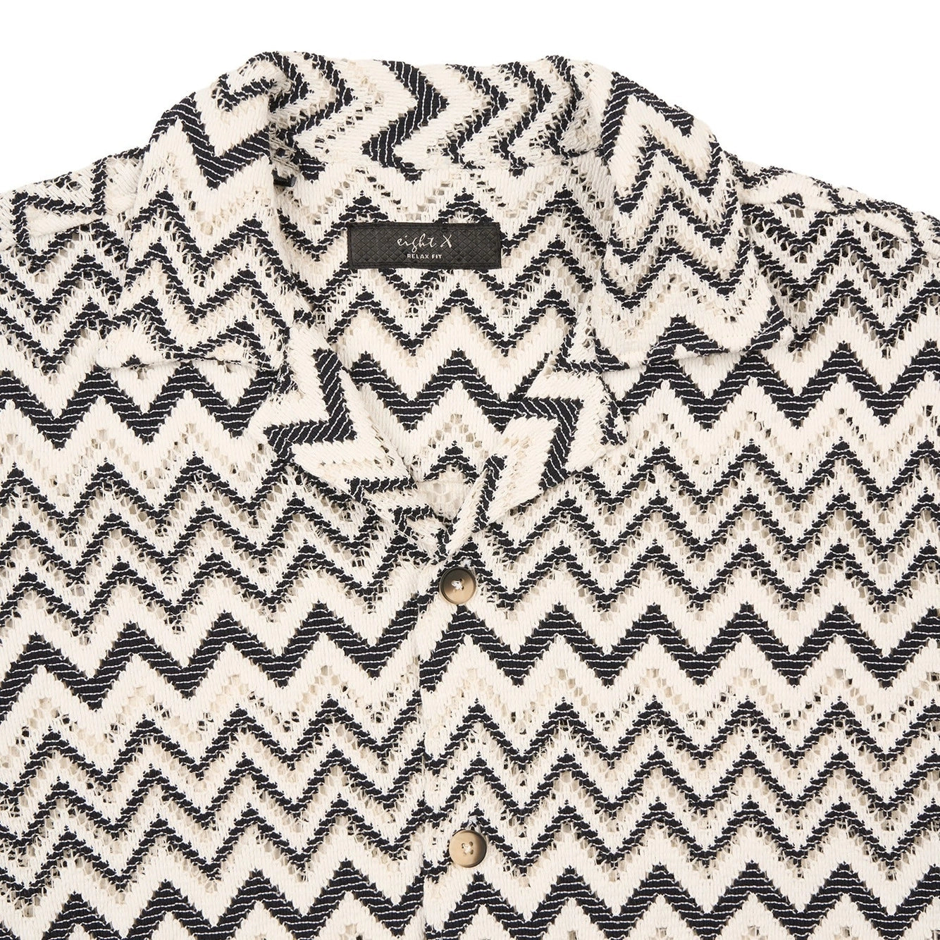 Motion Crochet Shirt S/S: Natural