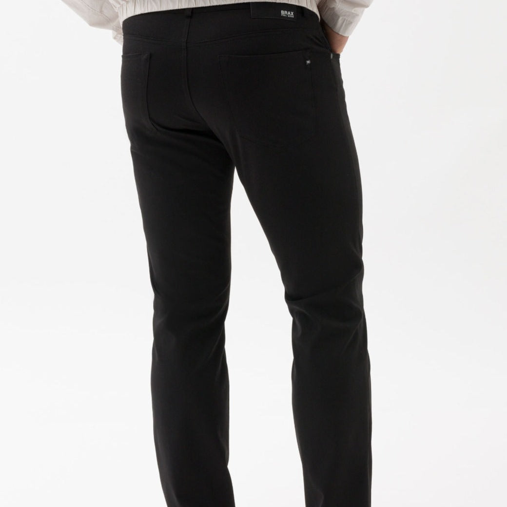 Chuck 5-Pocket Stretch Jersey Pant: Black