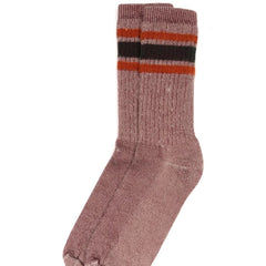 Merino Activity Sock: Maroon