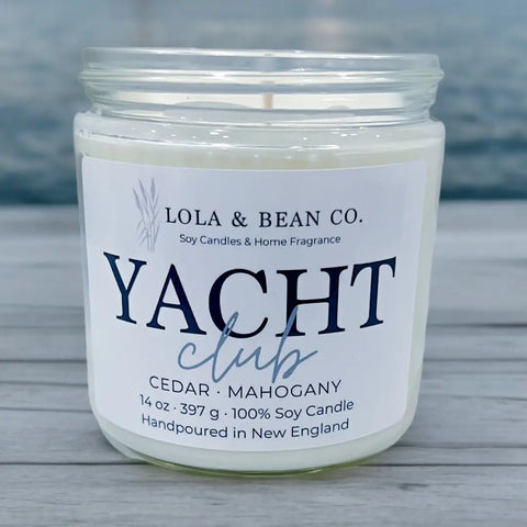 Costal Soy Candle: Yacht Club 7.5 oz.