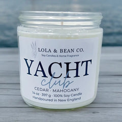 Costal Soy Candle: Yacht Club 7.5 oz.