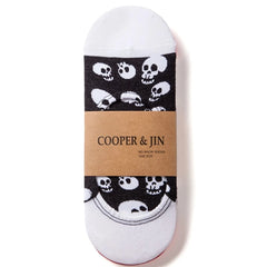 No Show Sock: Courage Skull