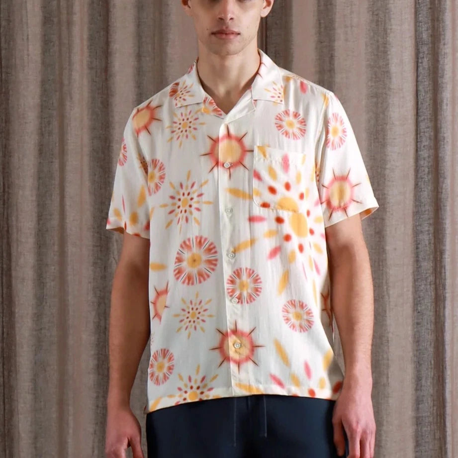 Stachio Floral Splash Shirt S/S