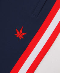 Tipped Warm-Up Pant: Navy