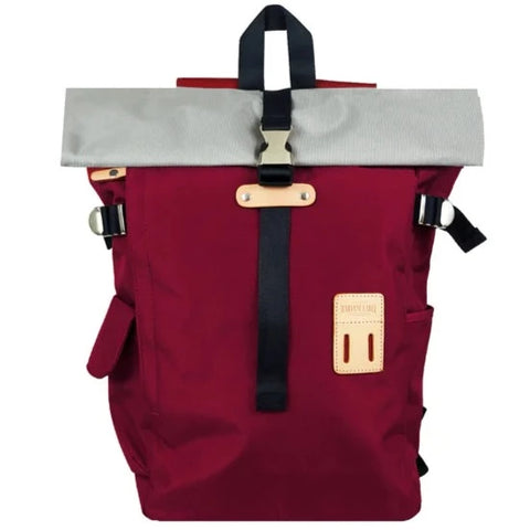 Rolltop Backpack 2.0: Burgundy