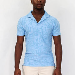 Johnny Coral Terry Polo S/S: Sky